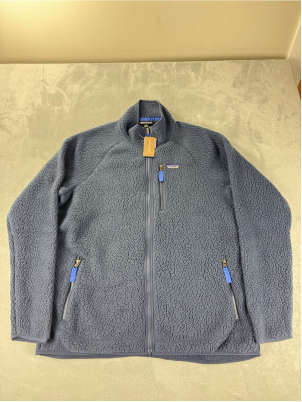 Patagonia Nwt Mens Size XXL Retro Pile Jacket Regular Fit New Navy 22801 Style
